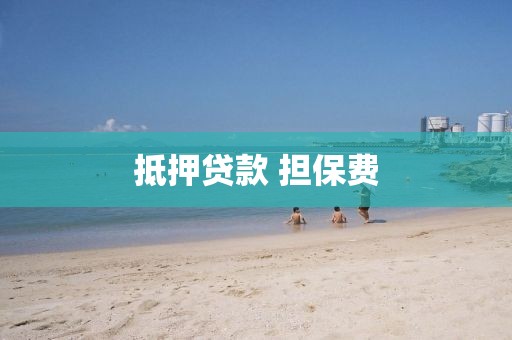 抵押贷款 担保费