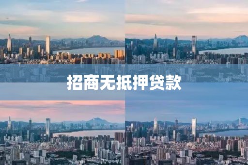 招商无抵押贷款