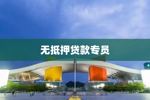无抵押贷款专员