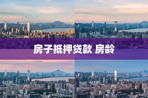 房子抵押贷款 房龄