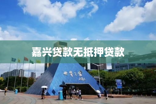 嘉兴贷款无抵押贷款