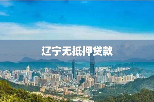 辽宁无抵押贷款