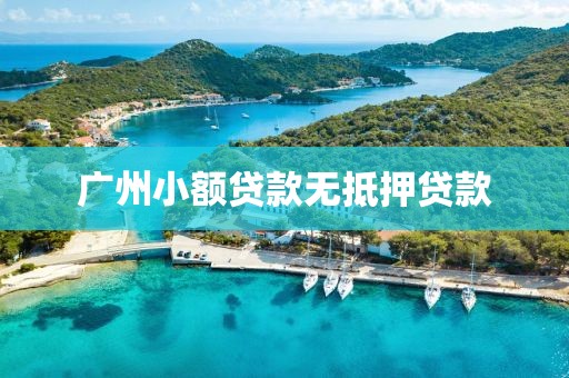 广州小额贷款无抵押贷款