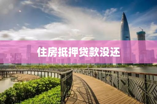 住房抵押贷款没还