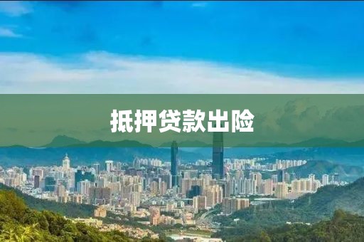 抵押贷款出险