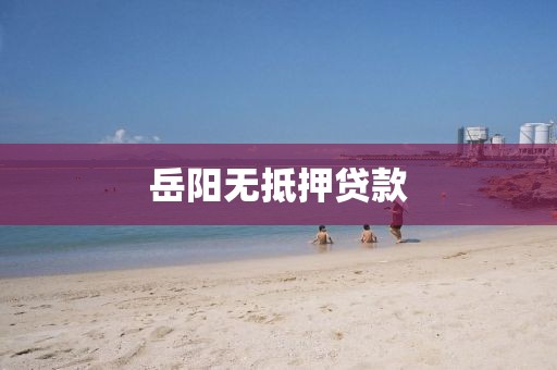 岳阳无抵押贷款