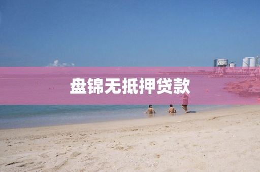 盘锦无抵押贷款