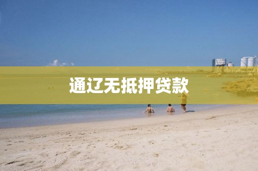 通辽无抵押贷款