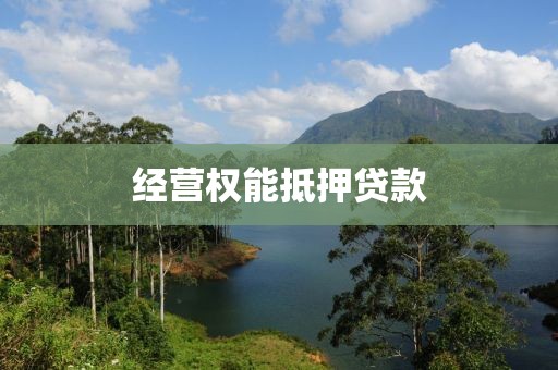 经营权能抵押贷款