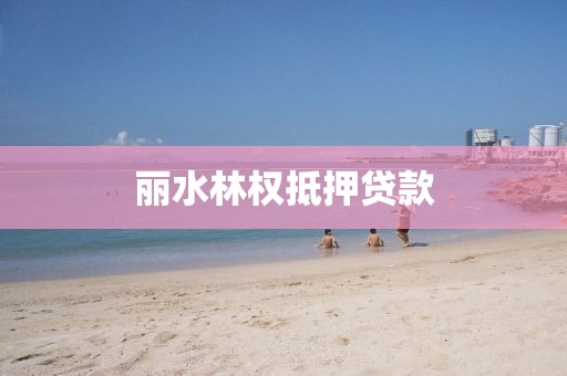 丽水林权抵押贷款