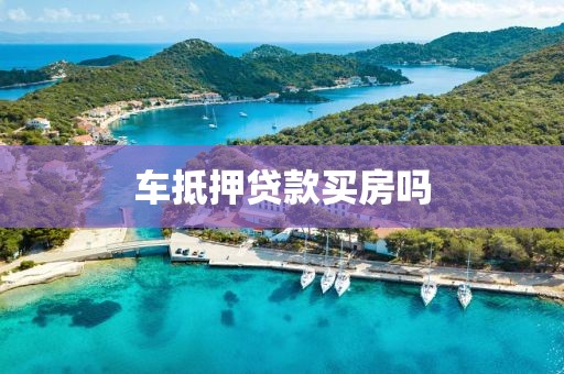车抵押贷款买房吗