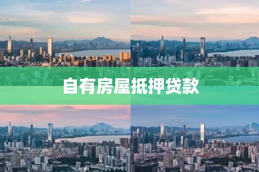 自有房屋抵押贷款