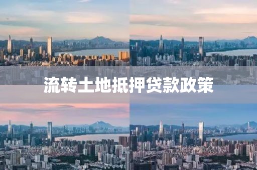 流转土地抵押贷款政策