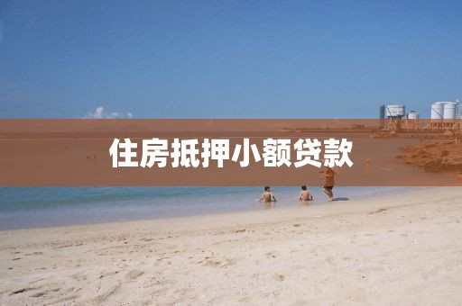 住房抵押小额贷款