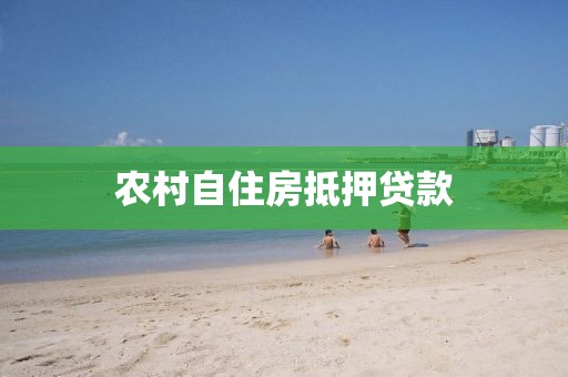 农村自住房抵押贷款