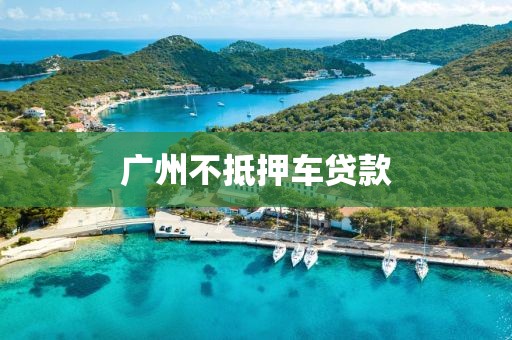 广州不抵押车贷款