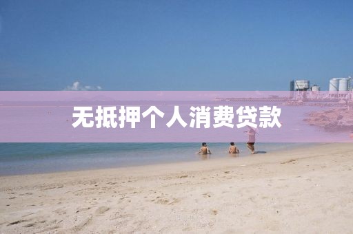 无抵押个人消费贷款