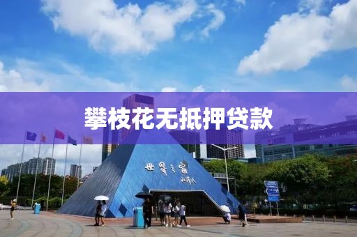 攀枝花无抵押贷款