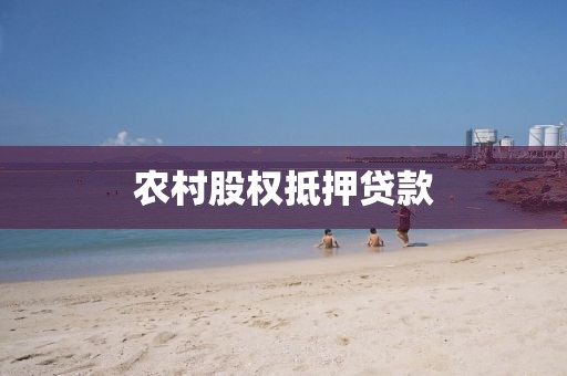 农村股权抵押贷款