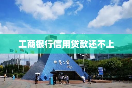 工商银行信用贷款还不上