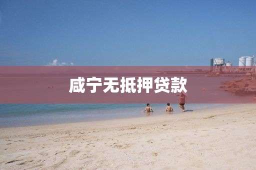 咸宁无抵押贷款