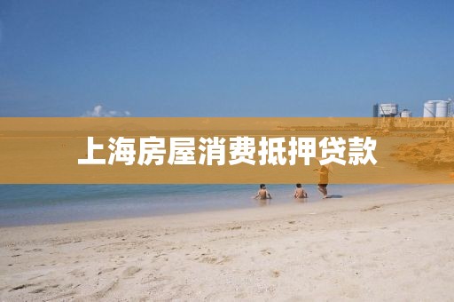 上海房屋消费抵押贷款