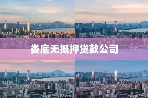 娄底无抵押贷款公司