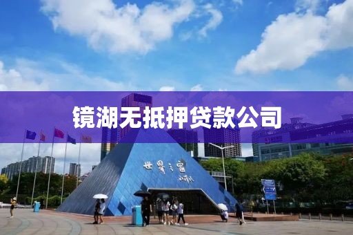 镜湖无抵押贷款公司
