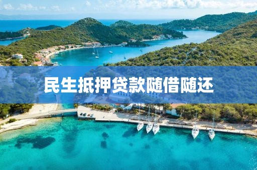 民生抵押贷款随借随还