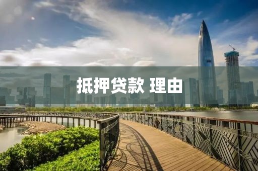 抵押贷款 理由