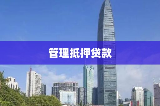 管理抵押贷款