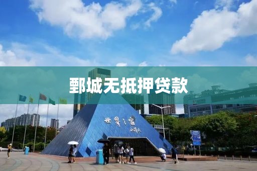 鄄城无抵押贷款