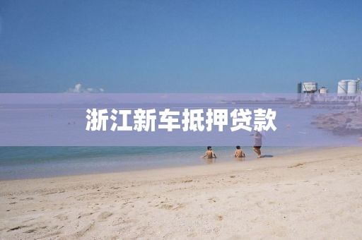 浙江新车抵押贷款