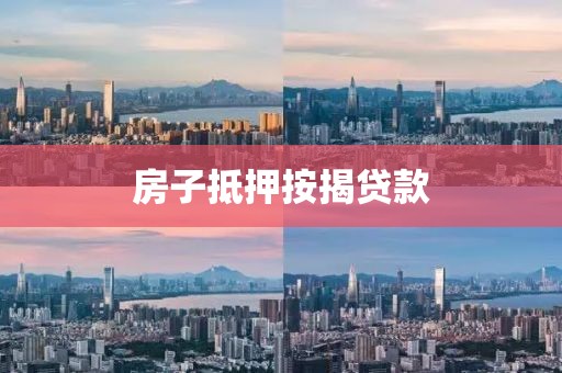 房子抵押按揭贷款