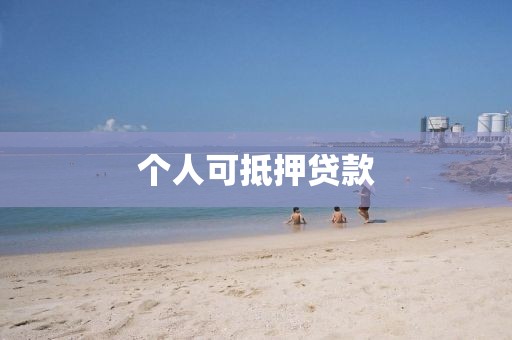 个人可抵押贷款