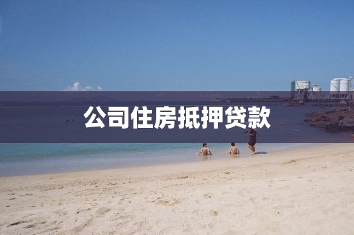 公司住房抵押贷款