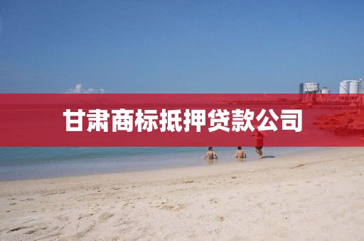 甘肃商标抵押贷款公司