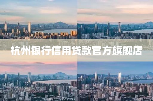 杭州银行信用贷款官方旗舰店