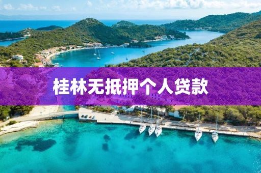 桂林无抵押个人贷款