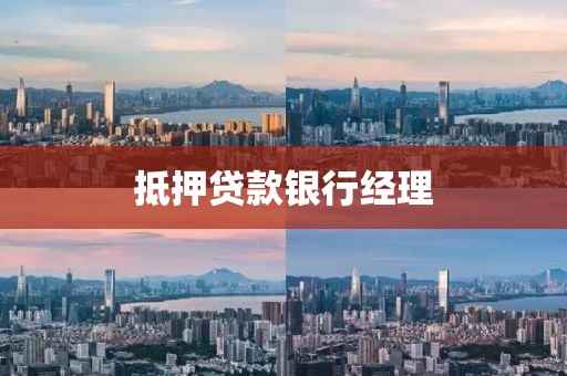 抵押贷款银行经理