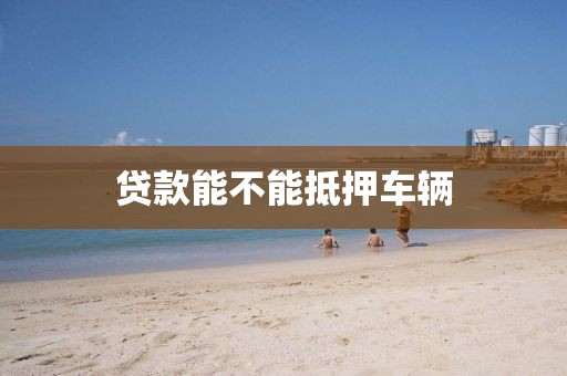 贷款能不能抵押车辆
