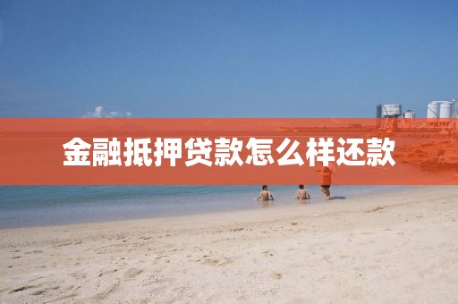 金融抵押贷款怎么样还款