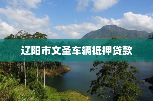 辽阳市文圣车辆抵押贷款