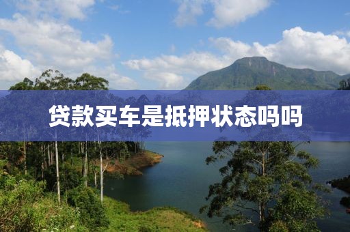 贷款买车是抵押状态吗吗