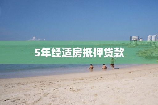 5年经适房抵押贷款