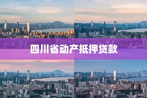 四川省动产抵押贷款