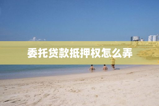 委托贷款抵押权怎么弄