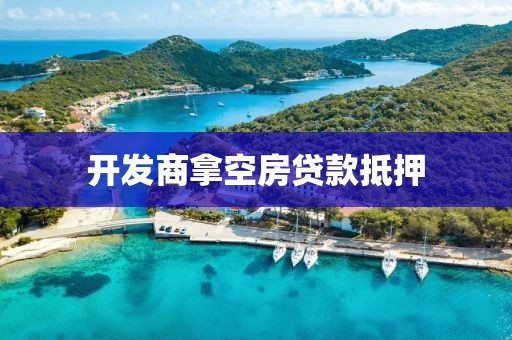 开发商拿空房贷款抵押
