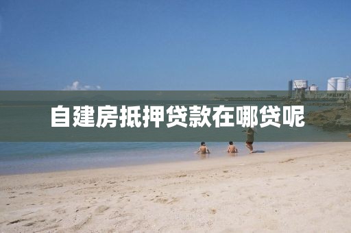 自建房抵押贷款在哪贷呢