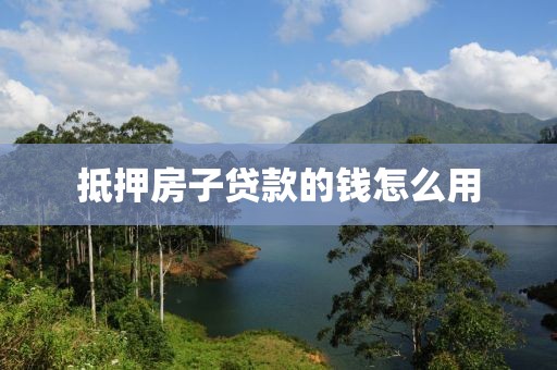 抵押房子贷款的钱怎么用